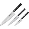 Набор из 3-х ножей SAMURA 67 DAMASCUS SD67-0220M